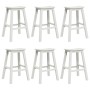 Taburetes de Bar  9 pcs Blanco HDPE, Taburetes de Bar  2 pcs Blanco HDPE | Foro24.es | Tu tienda online para hogar, jardín y más Foro24.es