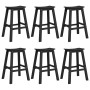 Taburetes de Bar 9 pcs Negro HDPE, Taburetes de Bar 2 pcs Negro HDPE by , Garden tables - Ref: Foro24-3335808, Price: 388,20 ...