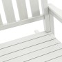 Sillas Mecedoras 2 pcs Blancas 70x92x107.5 cm HDPE, Silla Mecedora Blanca 70x92x108 cm HDPE von , Gartenstühle - Ref: Foro24-...
