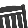 Mecedoras de jardín  2 pcs Negro 70x92x107.5 cm HDPE, Mecedora de jardín  Negra 70x92x108 cm HDPE | Foro24.es | Tu tienda online para hogar, jardín y más Foro24.es