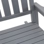 Mecedoras para Jardín 2 pcs Gris Claro 70x92x107.5 cm HDPE, Mecedora para Jardín Gris Claro 70x92x108 cm HDPE von , Gartenstü...
