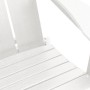 sillas Adirondack plegables 2 pcs Blanco 74.5x80.5x90 cm HDPE, Silla Adirondack plegable Blanca 74.5x80.5x90 cm HDPE by , Gar...