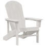 Sillas Adirondack 2 pcs Blanco 74x82x90 cm HDPE, Silla Adirondack Blanca 74x82x91 cm HDPE by , Garden chairs - Ref: Foro24-33...