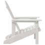 Sillas Adirondack 2 pcs Blanco 74x82x90 cm HDPE, Silla Adirondack Blanca 74x82x91 cm HDPE by , Garden chairs - Ref: Foro24-33...
