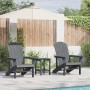 Sillas Adirondack  2 pcs Gris Claro 74x82x90 cm HDPE, Silla Adirondack  Gris Claro 74x82x91 cm HDPE | Foro24.es | Tu tienda online para hogar, jardín y más Foro24.es