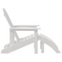 Sillas Adirondack  con Reposapiés 2 pcs Blanco HDPE, Silla Adirondack  con Reposapiés Blanco HDPE | Foro24.es | Tu tienda online para hogar, jardín y más Foro24.es