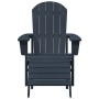 Sillas Adirondack de  con reposapiés 2 pcs Azul Marino HDPE, Silla Adirondack de  con reposapiés Azul Marino HDPE | Foro24.es | Tu tienda online para hogar, jardín y más Foro24.es
