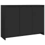Schwarzes Sperrholz-Sideboard 102x33x75 cm von vidaXL, Sideboards - Ref: Foro24-809774, Preis: 86,68 €, Rabatt: %