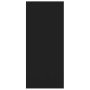 Aparador de madera contrachapada negro 102x33x75 cm de vidaXL, Aparadores - Ref: Foro24-809774, Precio: 90,58 €, Descuento: %