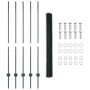 Postes de Cerca 5 pcs U-Channel Verde 140 cm de Acero, Cerca Hexagonal Verde 1.4x10 m de Acero by , fence posts - Ref: Foro24...