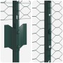 Postes de Cerca 5 pcs U-Channel Verde 140 cm de Acero, Cerca Hexagonal Verde 1.4x10 m de Acero by , fence posts - Ref: Foro24...