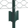 Postes de Cerca  11 pcs U-Channel Verde 60 cm Acero, Cerca Hexagonal  Verde 0.6x100 m Acero | Foro24.es | Tu tienda online para hogar, jardín y más Foro24.es