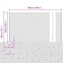 Postes de Cerca 10 pcs U-Channel 150 cm Acero Galvanizado, Cerca Hexagonal 1.5x10 m Acero Galvanizado by , fence posts - Ref:...