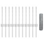 Postes de Cerca  11 pcs Canal U 40 cm Acero Galvanizado, Cerca Hexagonal  0.4x25 m Acero Galvanizado | Foro24.es | Tu tienda online para hogar, jardín y más Foro24.es