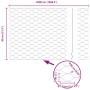 Postes de cerca 11 pcs U-Channel 80 cm de acero galvanizado,  Cerca hexagonal 0.8x50 m de acero galvanizado | Foro24.es | Tu tienda online para hogar, jardín y más Foro24.es