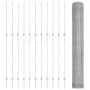 Postes para Cerca 10 pcs U-Channel 120 cm Acero Galvanizado,  Cerca Hexagonal 1x50 m Acero Galvanizado | Foro24.es | Tu tienda online para hogar, jardín y más Foro24.es