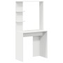 Escritorio con Almacenamiento Blanco Madera Elaborada by , Sideboards - Ref: Foro24-3337281, Price: 152,97 €, Discount: %
