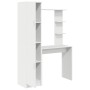 Escritorio con Almacenamiento Blanco Madera Elaborada by , Sideboards - Ref: Foro24-3337281, Price: 152,97 €, Discount: %