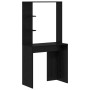 Escritorio con almacenamiento roble negro madera elaborada by , Sideboards - Ref: Foro24-3337282, Price: 157,32 €, Discount: %
