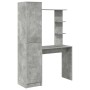 Escritorio con Almacenamiento Gris Concreto Madera Ingeniero | Foro24.es | Tu tienda online para hogar, jardín y más Foro24.es
