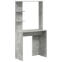 Escritorio con Almacenamiento Gris Concreto Madera Ingeniero | Foro24.es | Tu tienda online para hogar, jardín y más Foro24.es