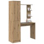Escritorio con Almacenamiento Roble Artesanal Madera Elaborada by , Sideboards - Ref: Foro24-3337288, Price: 148,61 €, Discou...