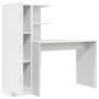 Escritorio con Almacenamiento Blanco Madera Elaborada | Foro24.es | Tu tienda online para hogar, jardín y más Foro24.es