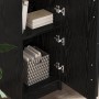 Escritorio con almacenamiento de roble negro y madera de calidad by , Sideboards - Ref: Foro24-3337290, Price: 143,63 €, Disc...
