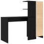 Escritorio con almacenamiento de roble negro y madera de calidad by , Sideboards - Ref: Foro24-3337290, Price: 143,63 €, Disc...
