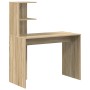 Escritorio con Almacenamiento de Madera Ingenierizada de Sonoma by , Sideboards - Ref: Foro24-3337291, Price: 135,70 €, Disco...