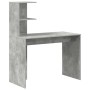 Escritorio con Almacenamiento Gris Concreto Madera Elaborada by , Sideboards - Ref: Foro24-3337292, Price: 135,70 €, Discount: %