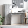 Escritorio con almacenamiento Gris Sonoma Madera Elaborada by , Sideboards - Ref: Foro24-3337294, Price: 139,67 €, Discount: %