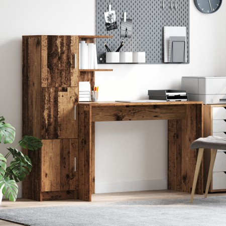 Escritorio con Almacenamiento Madera Reciclada Madera Elaborada by , Sideboards - Ref: Foro24-3337295, Price: 135,70 €, Disco...