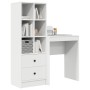 Escritorio con Almacenamiento Blanco Madera Ingenierizada by , Sideboards - Ref: Foro24-3337297, Price: 138,38 €, Discount: %