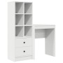 Escritorio con Almacenamiento Blanco Madera Ingenierizada by , Sideboards - Ref: Foro24-3337297, Price: 138,38 €, Discount: %
