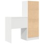 Escritorio con Almacenamiento Blanco Madera Ingenierizada by , Sideboards - Ref: Foro24-3337297, Price: 138,38 €, Discount: %