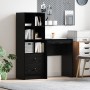 Escritorio con Almacenamiento Roble Negro Madera Elaborada | Foro24.es | Tu tienda online para hogar, jardín y más Foro24.es