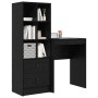 Escritorio con Almacenamiento Roble Negro Madera Elaborada | Foro24.es | Tu tienda online para hogar, jardín y más Foro24.es