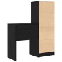 Escritorio con Almacenamiento Roble Negro Madera Elaborada | Foro24.es | Tu tienda online para hogar, jardín y más Foro24.es