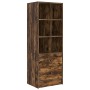 Escritorio con almacenamiento de roble ahumado y madera | Foro24.es | Tu tienda online para hogar, jardín y más Foro24.es