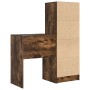Escritorio con almacenamiento de roble ahumado y madera | Foro24.es | Tu tienda online para hogar, jardín y más Foro24.es