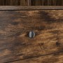 Escritorio con almacenamiento de roble ahumado y madera | Foro24.es | Tu tienda online para hogar, jardín y más Foro24.es