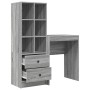 Escritorio con Almacenamiento Gris Sonoma Madera Elaborada | Foro24.es | Tu tienda online para hogar, jardín y más Foro24.es