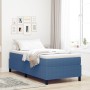 Cama con Base y Colchón Azul 80x200 cm Tela de Cuerdo | Foro24.es | Tu tienda online para hogar, jardín y más Foro24.es