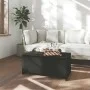 Black engineered wood coffee table 90x50x41.5 cm by vidaXL, Coffee table - Ref: Foro24-809819, Price: 60,73 €, Discount: %