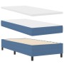 Cama con Base y Colchón Azul 80x200 cm Tela de Cuerdo | Foro24.es | Tu tienda online para hogar, jardín y más Foro24.es