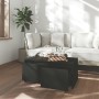 Schwarzer Couchtisch aus Holzwerkstoff, 90 x 50 x 41,5 cm von vidaXL, Couchtisch - Ref: Foro24-809819, Preis: 61,30 €, Rabatt: %