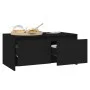 Schwarzer Couchtisch aus Holzwerkstoff, 90 x 50 x 41,5 cm von vidaXL, Couchtisch - Ref: Foro24-809819, Preis: 60,73 €, Rabatt: %