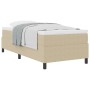 Cama con Box Spring con Colchón Verde Claro Gris 90x200 cm Tela de Corduroy | Foro24.es | Tu tienda online para hogar, jardín y más Foro24.es