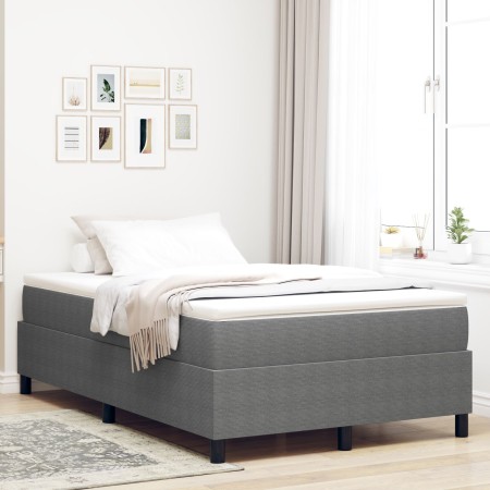 Cama con Box Spring y Colchón Gris Claro Pequeña de Tela de Corduroy | Foro24.es | Tu tienda online para hogar, jardín y más Foro24.es